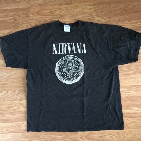 NIRVANA Other - NIRVANA Kurt Cobain band tee shirt CIRCLE RARE